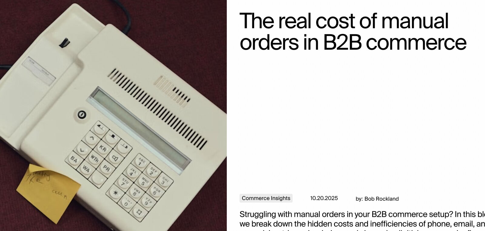 Code B2B campaign asset